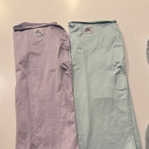 Set of two Ollie swaddles